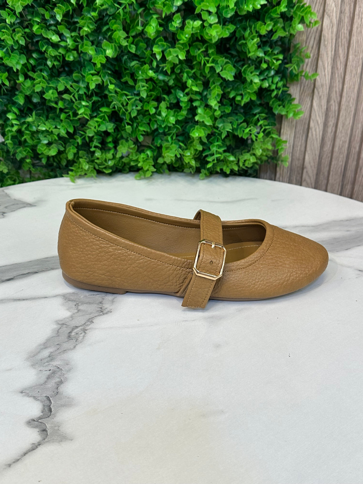 Mary Jane Buckle Flats