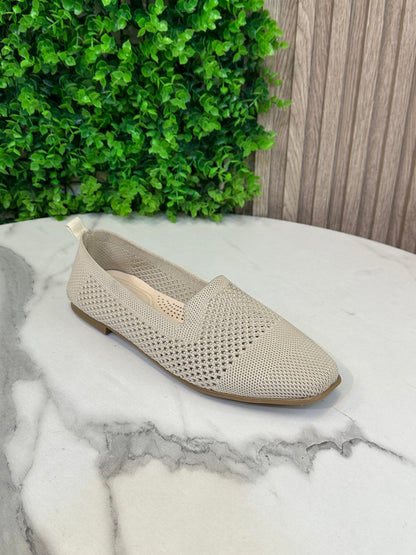 Women's Knitted Mesh Ballet Flats