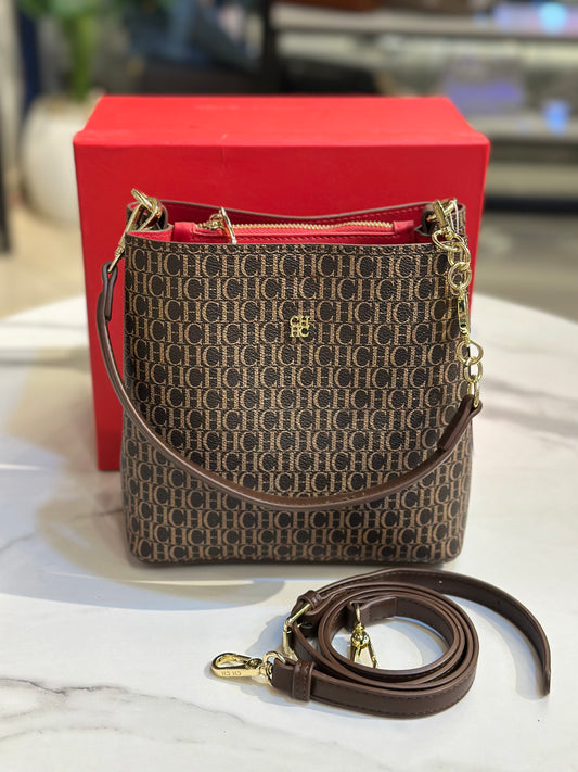 Elegant CH-Inspired Handbag – 2 Straps for Multiple Styles with Premium Box