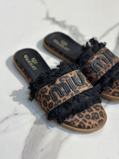 Trendy miu miu -inspired Slipper