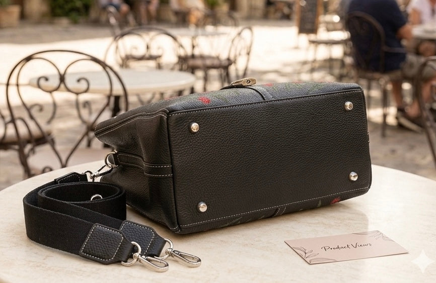Flory Leather Handbag