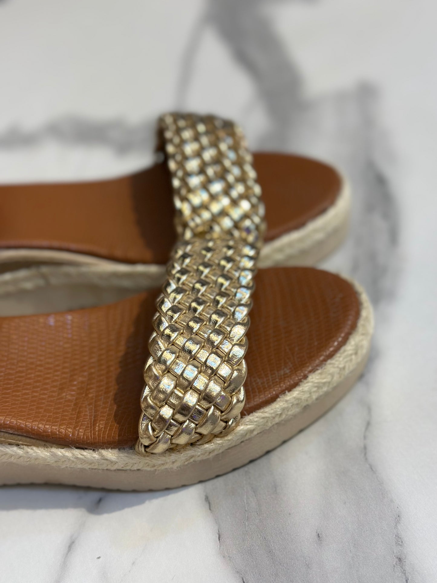 Braided Straps Comfort Sandal – 3 cm Heel