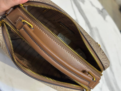 Gusachi 1981 Monogram Doctor Bag with Dual Strap