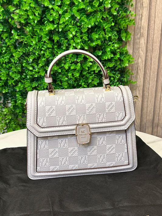 Louis Cardy Monogram Flap Crossbody Bag