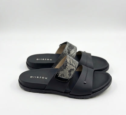 Everyday Comfort Dual Strap Velcro Slides