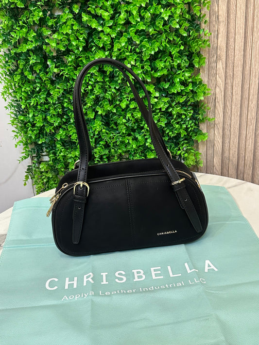 Chrisbella Oval Shoulder Bag