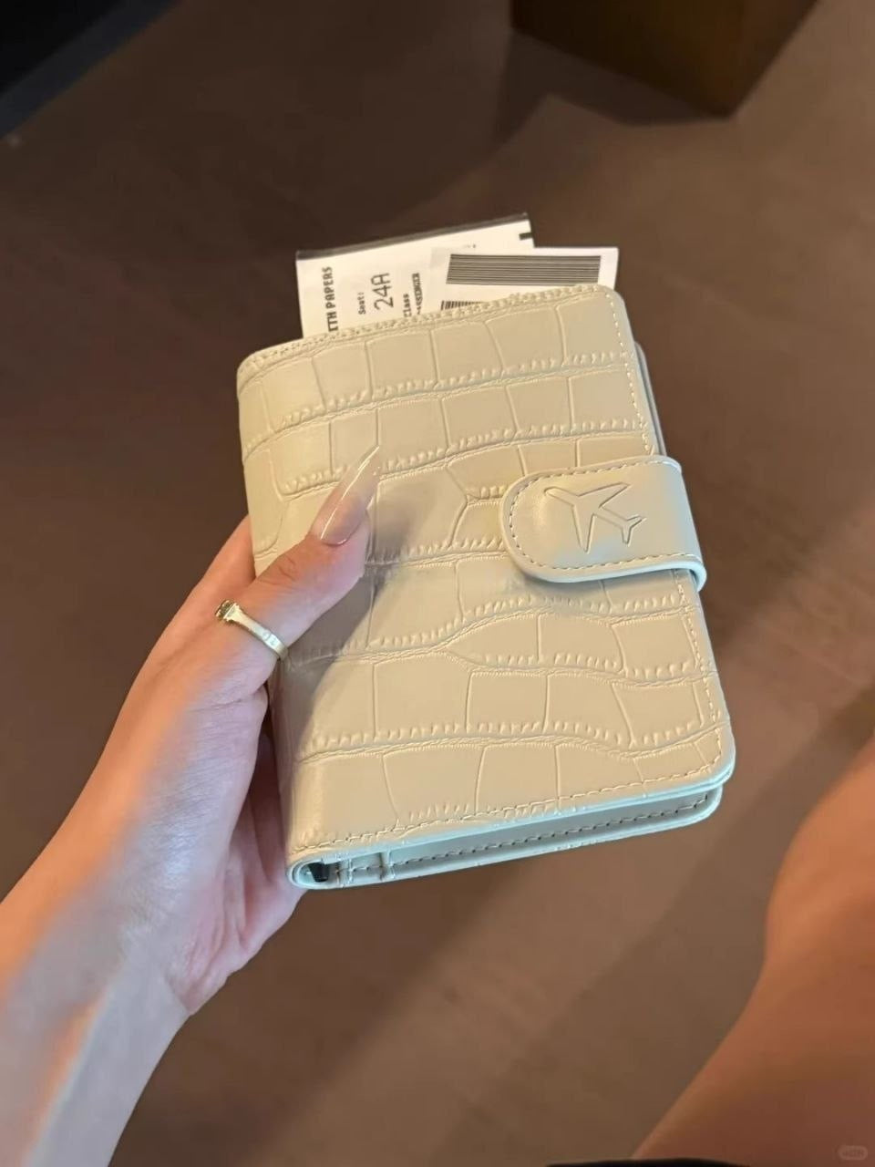 Elegant Passport Cover