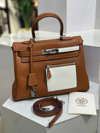 Hermès Mirror Quality Handbag with Full Accessories