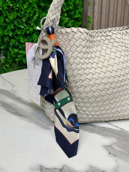 David Jones Braided Leather Bag