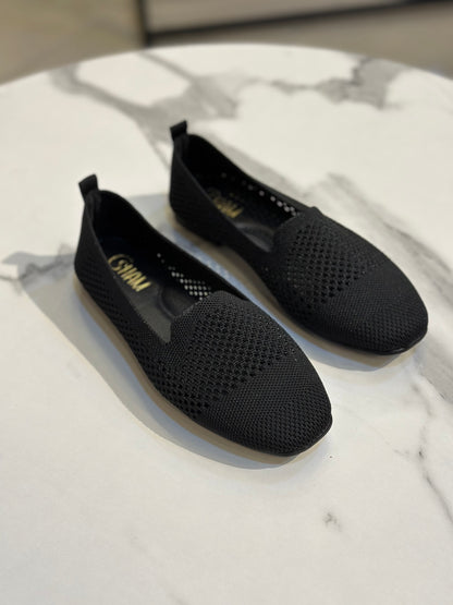 Lightweight Mesh Slip-On Flats