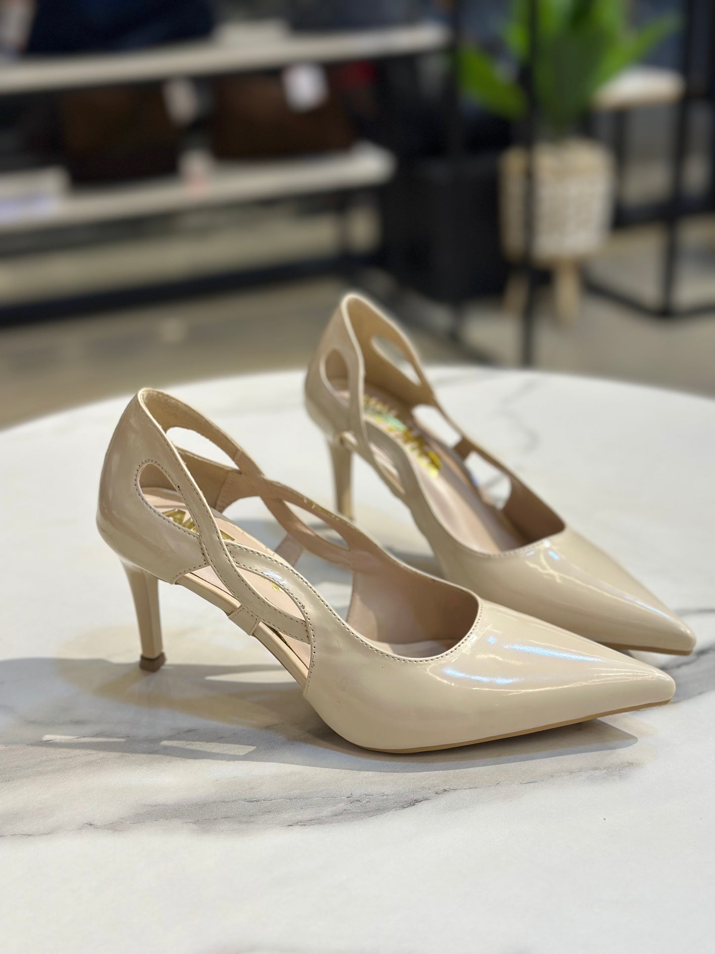 Glossy Patent Classic Heels – 7cm