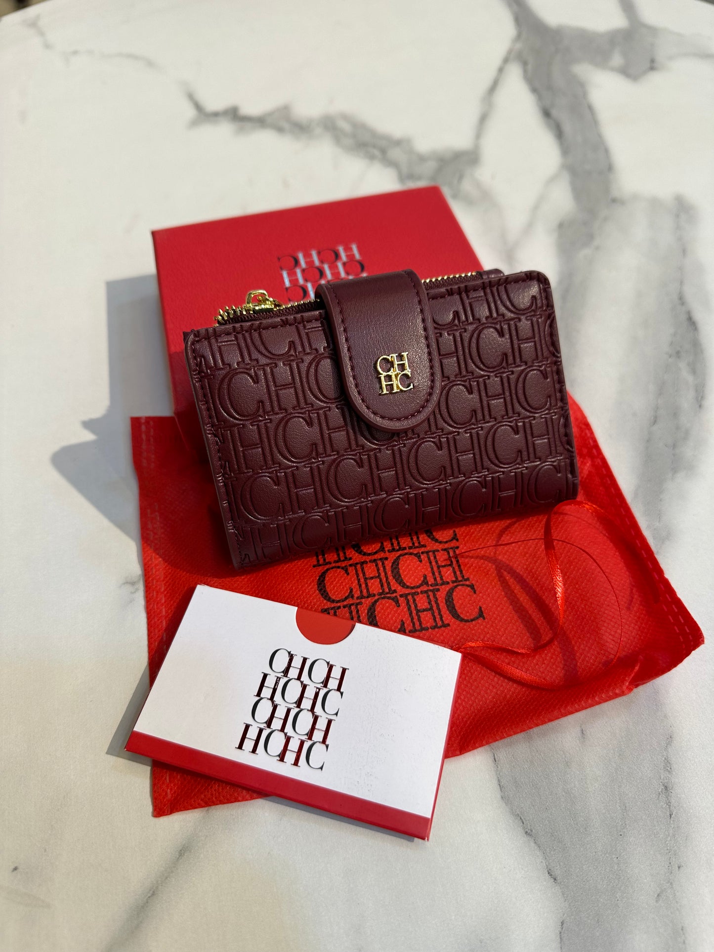 Carolina Herrera 2 Wallet with box